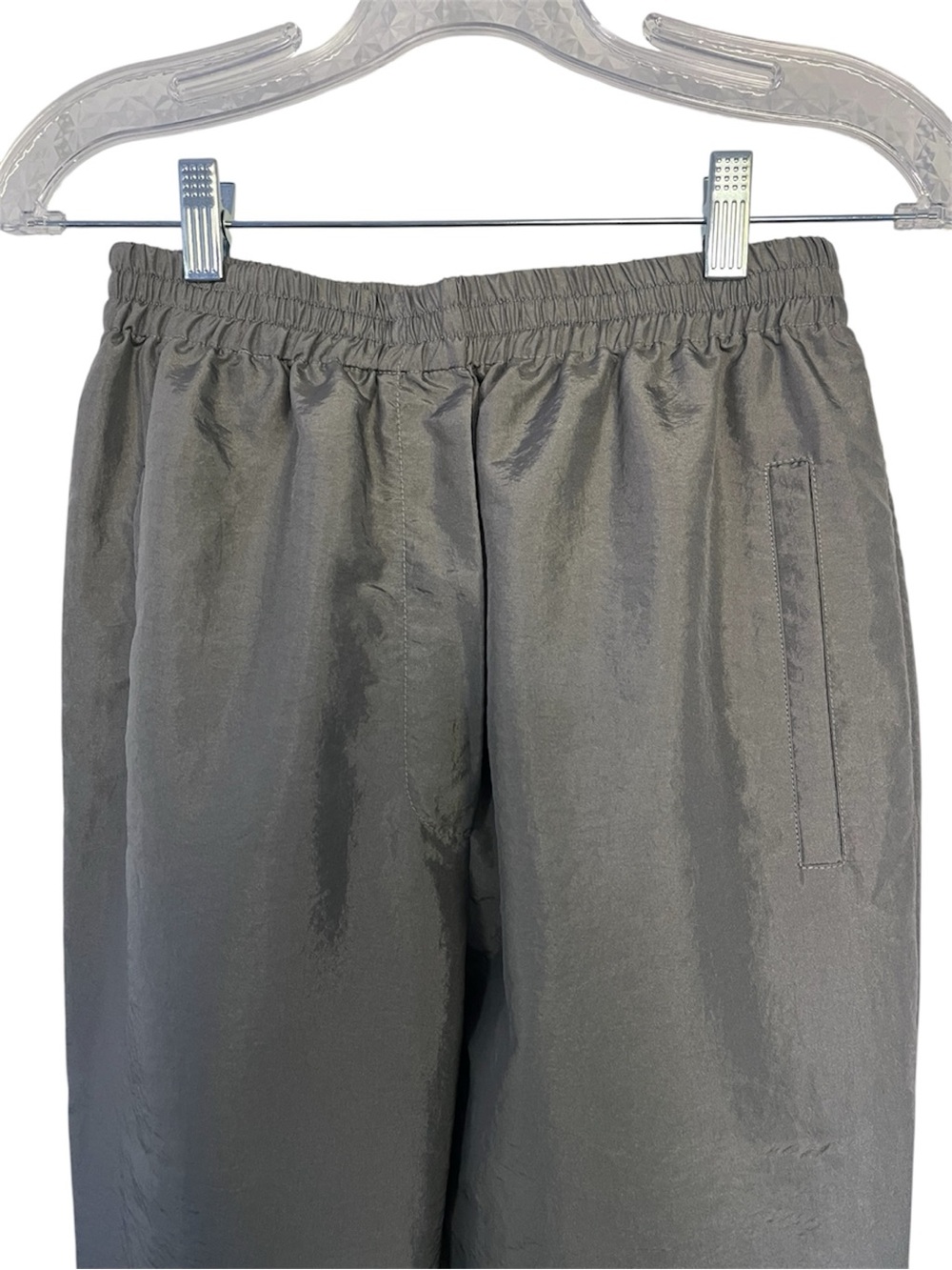 Tibi Crispy Nylon Kat Jogger Size Small in Grey - Picture 4 of 15